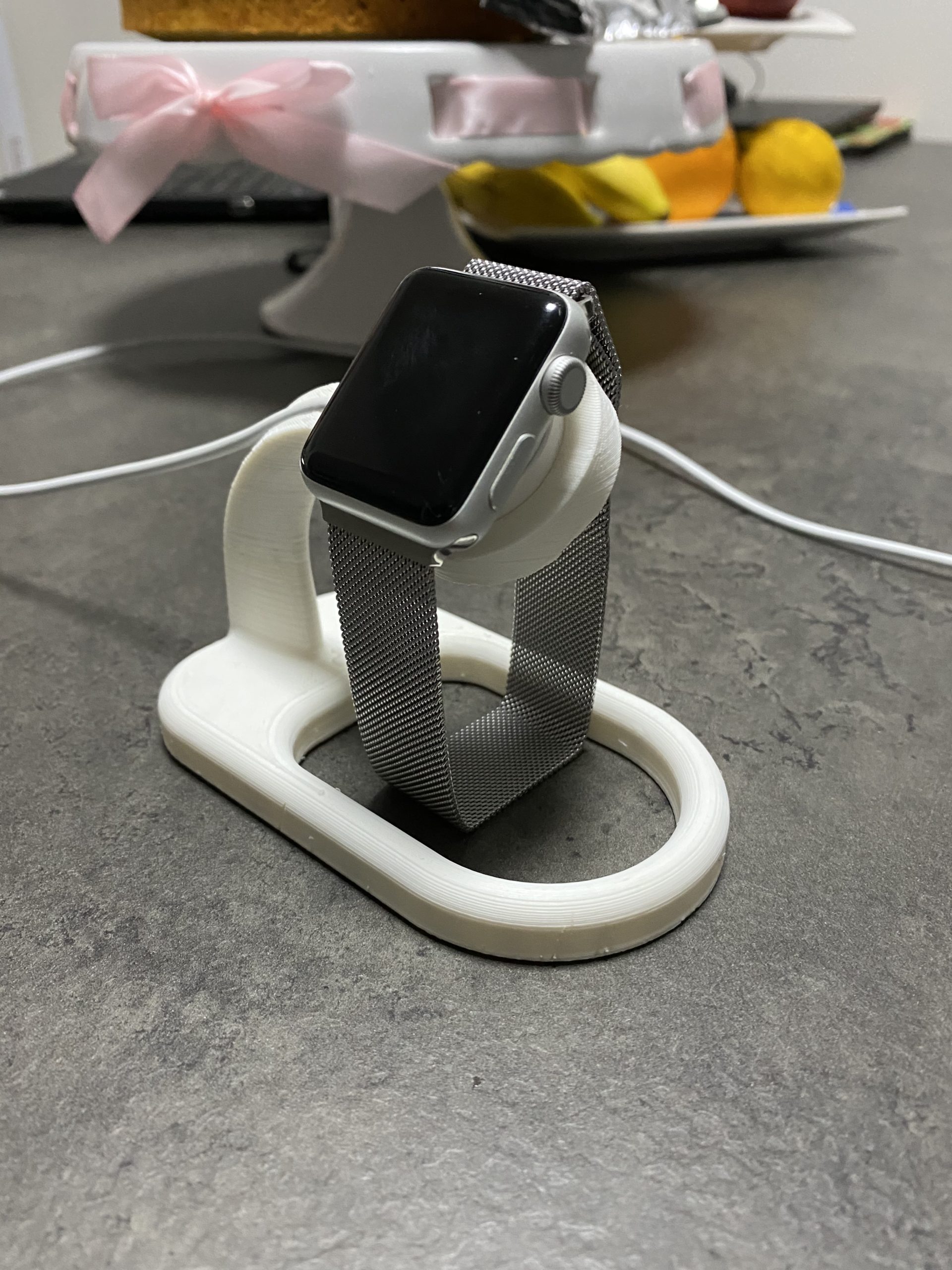 Držák na nabíječku hodinek