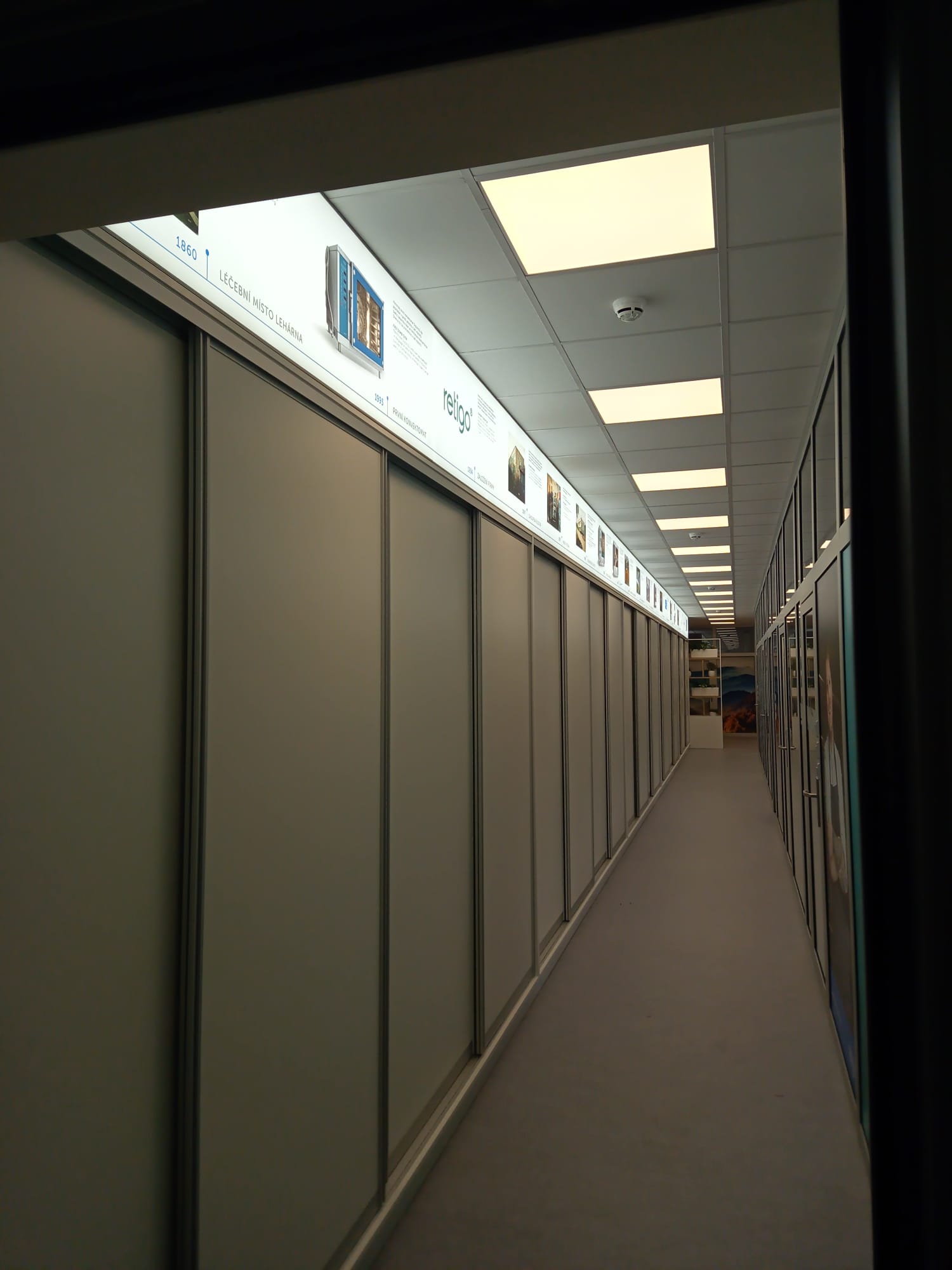 lightboxy ve firmách