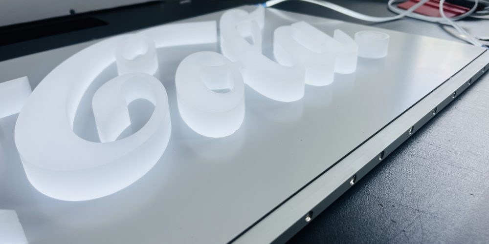 2cm blok loga světelná s LGP